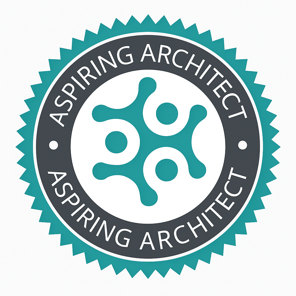 Capgemini Aspiring Architect Certification - Capgemini certification badge